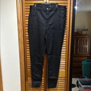 Fashion Nova Plus Size 3X Stretchy Black Pants